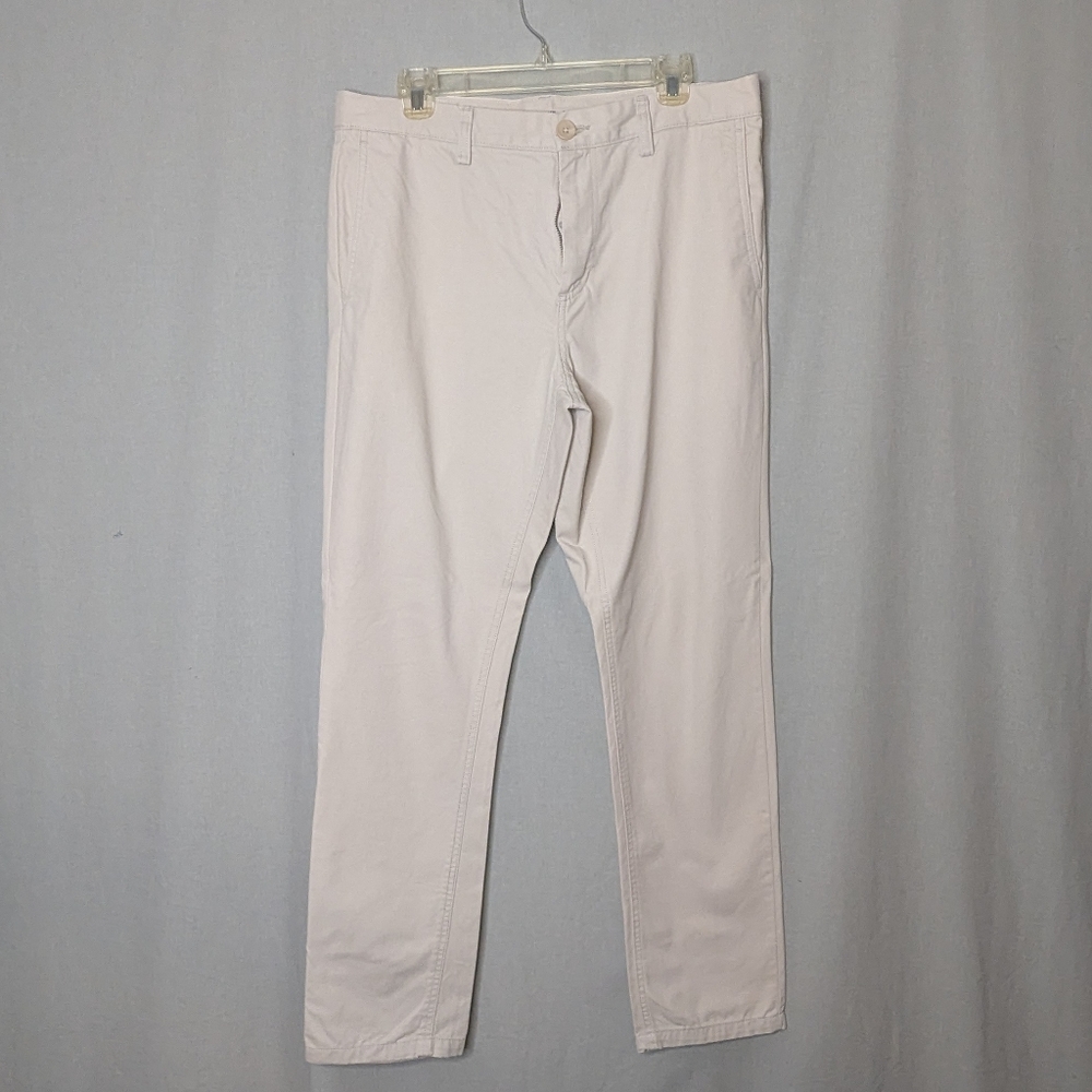 Old Navy Men's Cream Chino Pants - Light Neutral